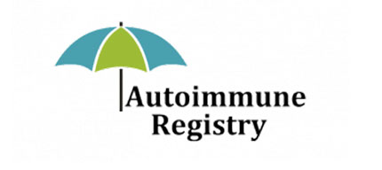 Logo of Autoimmune registry.