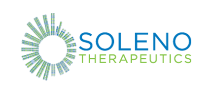 Logo of SOLENO Therapeutics.
